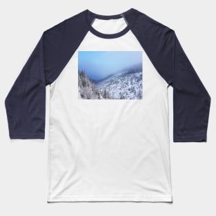 Snowy Mountains Baseball T-Shirt